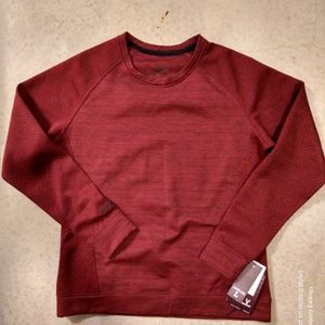 [Huntworth] Quilted Long Sleeve Top